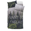 Camping Black Bedding Set 01