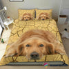 Golden Retriever Sleeping Bedding Set CH Gifts For Dog Lovers