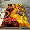 Aboriginal Australia Indigenous Lizards and the Sun Bedding Set HG