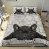 French bulldog Sleeping Bedding Set CH Gifts For Dog Lovers