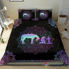 Gift For Horse Lover Cross Cowboy and Horse Pray Bedding Set LN