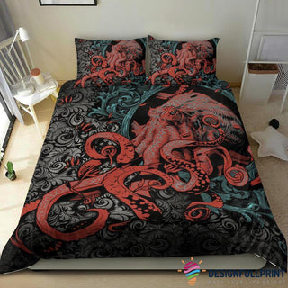 Gothic Style Octopus Bedding Set HG