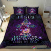 Gift For Christian Jesus Because Of Him Heaven Knows My Name Bed Set HG