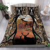 Gift For Hunting Lover Deer Hunting 3D Bedding Set LN