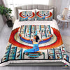 Gift For Egyptian Ancient Egypt Patterns Bedding Set CH Egyptian God