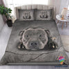 Parure De Lit Pitbull Noir CH Gifts For Dog Lovers