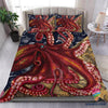 Ensemble De Literie Lovely Red Octopus HG