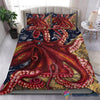 Lovely Red Octopus Bedding Set HG
