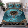 Gift For Viking Lover Viking Tree Life Bedding Set LN