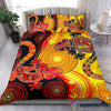 Aboriginal Australia Indigenous Lizards and the Sun Bedding Set HG