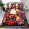Gift For Native American American Eager Native American Bedding Set CH