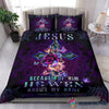 Gift For Christian Jesus Because Of Him Heaven Knows My Name Bed Set HG
