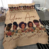 Black Pride God Says You Are Incredible Girls Empowerment Black Girls Black Women Bedding Sets