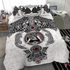 Gift For Viking Lover Fenrir Skoll And Hati Valknut Raven Viking Duvet Cover Viking Bedroom Set Viking Bedding Set HG