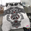 Gift For Viking Lover Fenrir Skoll Et Hati Valknut Raven Viking Housse De Couette Ensemble De Chambre À Coucher Viking Ensemble De Literie Viking HG