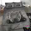Parure De Lit Pitbull Noir CH Gifts For Dog Lovers