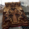 Gift For Egyptian Ancient Egypt Anubis And Ra God Bedding Set NH Egyptian God