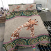 Giraffe Comforter Set Giraffe Bedding Set Giraffe Boho Pattern Bedding Set HG