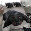Black Dachshund Dog Sleeping Bedding Set CH Gifts For Dog Lovers