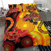 Aboriginal Australia Indigenous Lizards and the Sun Bedding Set HG