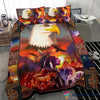 Gift For Native American American Eager Native American Bedding Set CH
