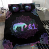 Gift For Horse Lover Cross Cowboy and Horse Pray Bedding Set LN