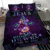 Gift For Christian Jesus Because Of Him Heaven Knows My Name Bed Set HG