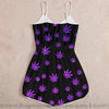 Gift For Hippie New Multiple Colors Bear With Cannabis Dont Care Bear 420 Rompers For Women HG