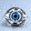Warrior Evil Eye Stainless Steel Rings