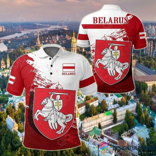 Belarus Symbol Pahonia Polo Shirt NHD