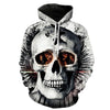 Death Skull Hoodie - designfullprint