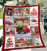 Gift For Horse Lover Xmas Christmas The Best Memories Are Made On The Farm With Horses Sherpa Blanket