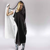 Special Sale: Ride or Die Couple Skull Lovers Hooded Blanket - designfullprint