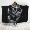 Special Sale: King Skull Couple Skull Lovers Hooded Blanket - designfullprint