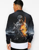 Unisex 3D Bomber Jacket - FireFighter FIRE DEPT. - designfullprint