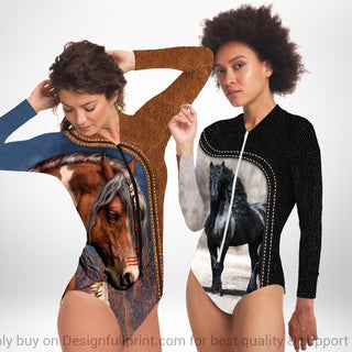 Gift For Horse Lover Horse Lover Swimsuit