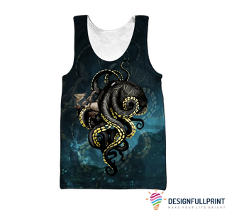 Octopus King of The Seven Seas Men Tank Top HG