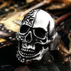 Punk Style Skull Stainless Steel Biker Ring