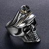 Skull Officer Ring - designfullprint