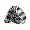 Vintage Punk Skull Roar Adjustable Ring