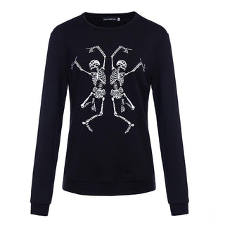Black Skull Sweater