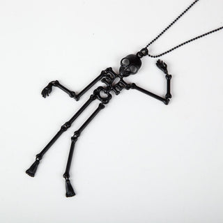 Black Skull Pendant Necklace - designfullprint