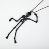 Black Skull Pendant Necklace - designfullprint