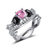 Skull Engagement Crystal Ring