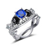 Skull Engagement Crystal Ring