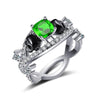 Skull Engagement Crystal Ring