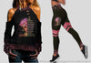 Black Pride Brave Black Woman Cut Out Shoulder Top And Legging Set LN Black And Proud 365 Black History In The Making Shirt