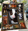 Beautiful Cow Lover Countryside Blanket HG