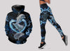 Blue Dolphins Personalized US Size Hoodie And Leggings Set LN