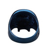 Blue Skull Ring - designfullprint